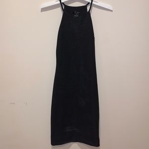 Sparkly Black Tight Dress